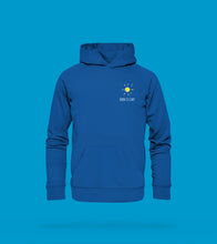 Laden Sie das Bild in den Galerie-Viewer, Hoodie Unisex "Born to camp." Bio-Baumwolle