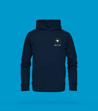 Laden Sie das Bild in den Galerie-Viewer, Hoodie Unisex "Born to camp." Bio-Baumwolle
