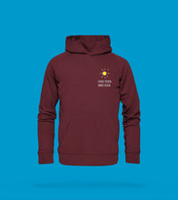 Laden Sie das Bild in den Galerie-Viewer, Hoodie Unisex in Burgundrot Prerow