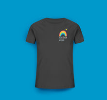 Laden Sie das Bild in den Galerie-Viewer, Kinder T-Shirt in Anthrazit/Grau Göhren Regenbogen Motiv