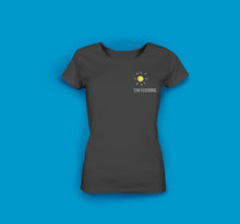 Laden Sie das Bild in den Galerie-Viewer, Frauen T-Shirt in Anthrazit Team Tecklenburg
