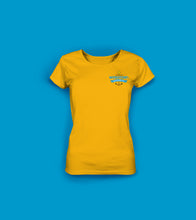 Laden Sie das Bild in den Galerie-Viewer, Frauen T-Shirt in Gelb Wendtorf: Mein Ankerplatz.
