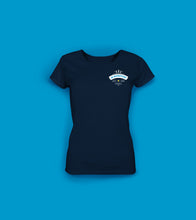 Laden Sie das Bild in den Galerie-Viewer, Frauen T-Shirt in Navy In Wendtorf sagt man Probst