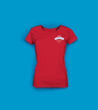 Laden Sie das Bild in den Galerie-Viewer, Frauen T-Shirt in Rot In Wendtorf sagt man Probst