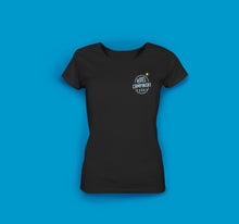 Laden Sie das Bild in den Galerie-Viewer, Frauen T-Shirt in Schwarz Hotel Campinski