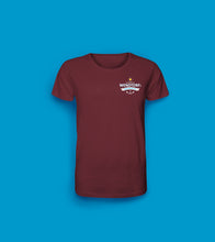 Laden Sie das Bild in den Galerie-Viewer, Herren T-Shirt in Burgundrot Wendtorf: Mein Ankerplatz.