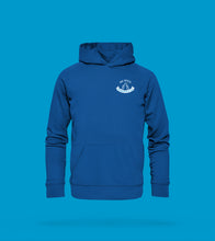 Laden Sie das Bild in den Galerie-Viewer, Hoodie in Blau Ganz wichtig: Prerowitäten setzen