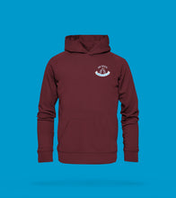 Laden Sie das Bild in den Galerie-Viewer, Hoodie in Burgundrot Ganz wichtig: Prerowitäten setzen