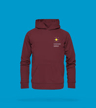 Laden Sie das Bild in den Galerie-Viewer, hoodie burgundrot seesucht nach ladbergen