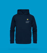 Laden Sie das Bild in den Galerie-Viewer, Hoodie in Navy. Egestorf macht Heidenspass.