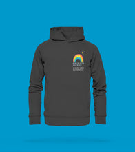 Laden Sie das Bild in den Galerie-Viewer, hoodie anthrazit weder ins hilton noch ins ritz im urlaub gehts nach nonnevitz