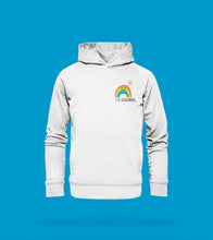 Laden Sie das Bild in den Galerie-Viewer, Hoodie Regenbogen in Weiß Team Tecklenburg