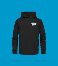 Laden Sie das Bild in den Galerie-Viewer, Hoodie in Schwarz die schönste Ecke im Elbe-Weser-Dreieck: Bad Bederkesa