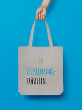 Laden Sie das Bild in den Galerie-Viewer, Jutebeutel in Hellgrau Tecklenburg-Fräulein