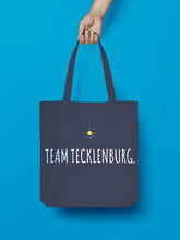 Laden Sie das Bild in den Galerie-Viewer, Jutebeutel in Nachtblau Team Tecklenburg