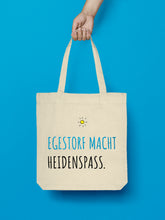 Laden Sie das Bild in den Galerie-Viewer, Jutebeutel in Natural. Egestorf macht Heidenspass.