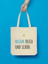 Laden Sie das Bild in den Galerie-Viewer, Jutebeutel in Natural Husum Deich und schön