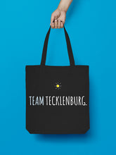 Laden Sie das Bild in den Galerie-Viewer, Jutebeutel in Schwarz Team Tecklenburg