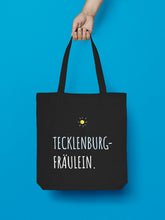 Laden Sie das Bild in den Galerie-Viewer, Jutebeutel in Schwarz Tecklenburg-Fräulein