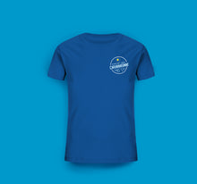 Laden Sie das Bild in den Galerie-Viewer, Kinder T-Shirt in Blau Das ist der Caravansinn!