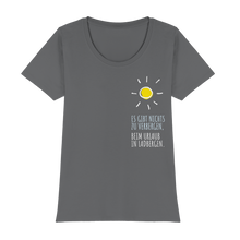 Laden Sie das Bild in den Galerie-Viewer, Frauen Shirt Es gibt nichts zu verbergen beim Urlaub in Ladbergen (Basic-T) Womens Premium Classic T-Shirt
