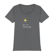 Laden Sie das Bild in den Galerie-Viewer, Frauen Shirt Watt is dat schön in Husum (Basic-T) Womens Premium Classic T-Shirt
