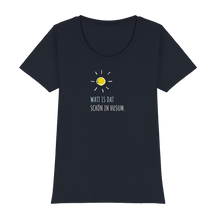 Laden Sie das Bild in den Galerie-Viewer, Frauen Shirt Watt is dat schön in Husum (Basic-T) Womens Premium Classic T-Shirt
