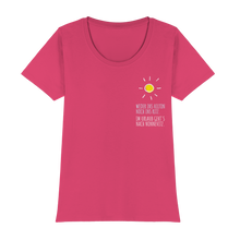 Laden Sie das Bild in den Galerie-Viewer, Frauen Shirt Weder ins Hilton noch ins Ritz Im Urlaub geht s nach Nonnevitz (Basic-T) Womens Premium Classic T-Shirt
