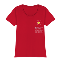 Laden Sie das Bild in den Galerie-Viewer, Frauen Shirt Weder ins Hilton noch ins Ritz Im Urlaub geht s nach Nonnevitz (Basic-T) Womens Premium Classic T-Shirt
