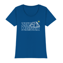 Laden Sie das Bild in den Galerie-Viewer, Frauen Shirt Zeltmeister (Basic-T) Womens Premium Classic T-Shirt
