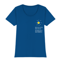 Laden Sie das Bild in den Galerie-Viewer, Frauen Shirt Weder ins Hilton noch ins Ritz Im Urlaub geht s nach Nonnevitz (Basic-T) Womens Premium Classic T-Shirt
