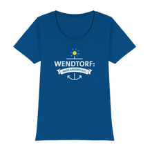 Laden Sie das Bild in den Galerie-Viewer, Frauen Shirt Wendtorf Mein Ankerplatz (Basic-T) Womens Premium Classic T-Shirt
