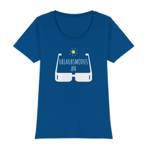 Laden Sie das Bild in den Galerie-Viewer, Frauen Shirt Urlaubsmodus an (Basic-T) Womens Premium Classic T-Shirt
