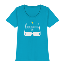 Laden Sie das Bild in den Galerie-Viewer, Frauen Shirt Urlaubsmodus an (Basic-T) Womens Premium Classic T-Shirt
