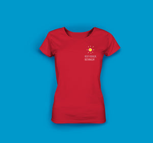Frauen T-Shirt in Rot Boltenhagen