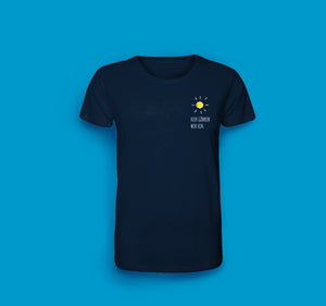 Männer T-Shirt in Navy-Blau Göhren