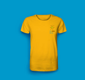 Männer T-Shirt in Gelb Göhren