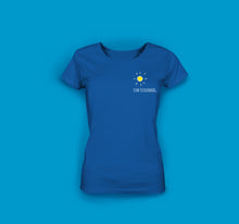 Laden Sie das Bild in den Galerie-Viewer, Frauen T-Shirt in Blau Team Tecklenburg
