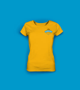 Frauen T-Shirt in Gelb In Wendtorf sagt man Probst