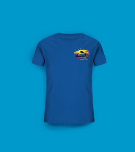 Kinder T-Shirt Blau Tiefenentspannt am Hohen Hagen