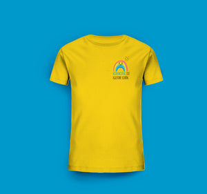 Kinder T-Shirt in Gelb. Heidewitzka, ist Egestorf.