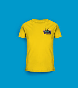 Kinder T-Shirt Gelb Tiefenentspannt am Hohen Hagen