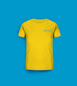 Kinder T-Shirt Gelb Wendtlove