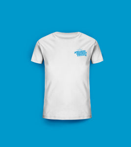 Kinder T-Shirt in Weiß Die schönste Ecke im Elbe-Weser-Dreieck: Bad Bederkesa